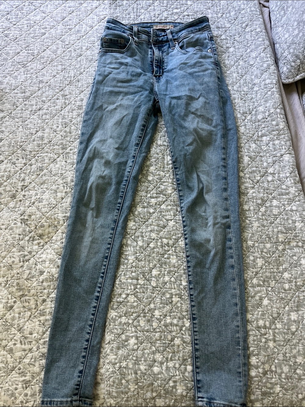 Levi's Women's Skinny Jeans - Light Blue Wash